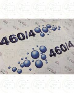 Bailey 460/4 stickers