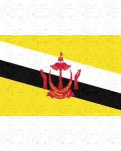 Brunei flag sticker