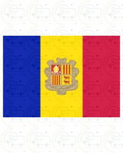 Andorra Flag Sticker