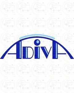 Adria Adiva Design Caravan Sticker