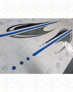 Adria Coral Lower Side Graphics NS & OS