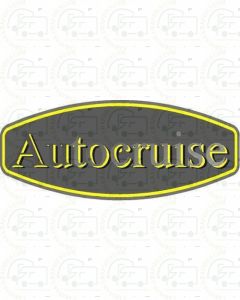 Autocruise Starquest Motorhome Badge Single For Rear by CaravanGraphics.com
