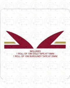 Autocruise Starblazer Side Designs NS OS Pair Sticker Decal