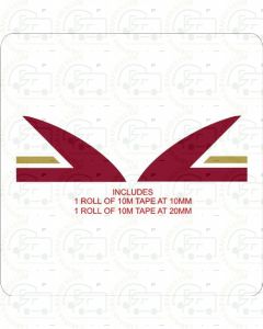 Autocruise Stardream Side Designs NS OS Pair Sticker Decal