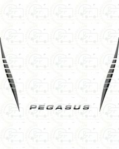 Bailey Pegasus GT Rear Design Caravan Sticker