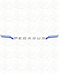 Bailey Pegasus Top Front Design Caravan Sticker