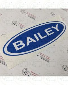 Bailey Oval Caravan Sticker