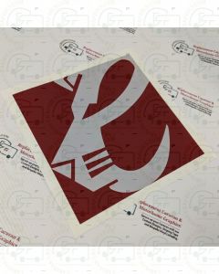 Elddis Square Badge Caravan Sticker