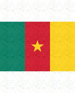 Cameroon flag sticker