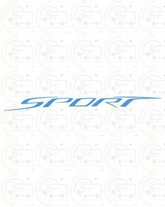 CG Knaus 'Sport & Fun' SPORT Sticker Decal Graphics.