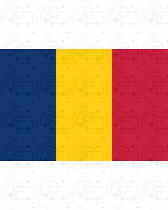 Chad flag sticker