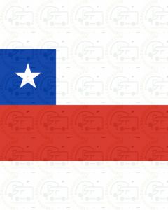 Chile flag sticker