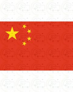 China flag sticker