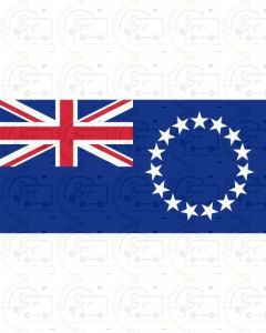 Cook Island Flag Sticker