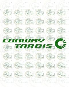 Conway Tardis Decal (Pair) Caravan Stickers