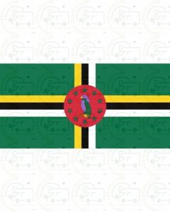 Dominicana Flag Sticker