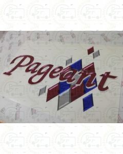 BAILEY PAGEANT AND DIAMONDS STICKER