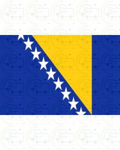 Bosnia and Herzegovina flag Sticker