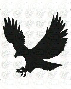 Eagle in flight Sticker