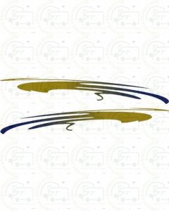 Elddis Sunseeker Handed Pair Motorhome Graphics (Large)