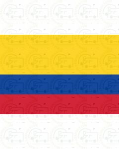 Colombia flag sticker