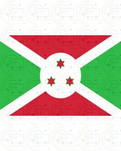 Burundi flag sticker