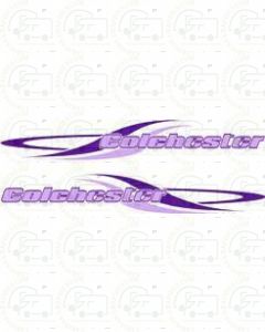 Fleetwood Heritage 2003 Sides Lettering Graphics