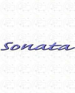 Fleetwood Sonata Lettering
