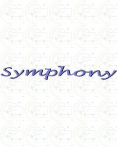 Fleetwood Symphony Lettering