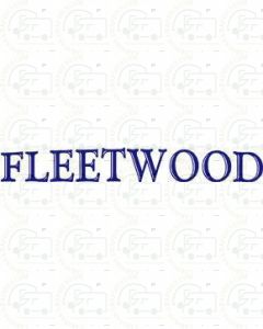 Fleetwood Buldge Lettering sticker graphic