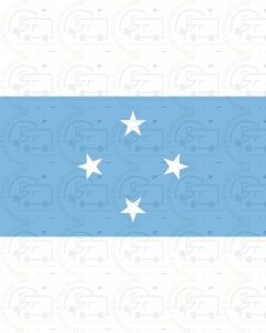 Micronesia Flag Sticker