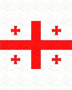 Georgia Flag Sticker