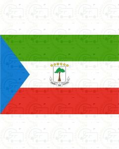 Equatorial Guinea Flag Sticker