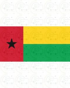 Guinea Bissau Flag Sticker