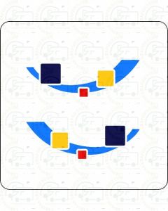 Hymer Swing CG Under Doors NS & OS sticker