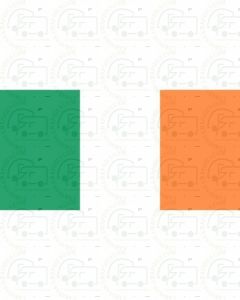 ireland flag sticker