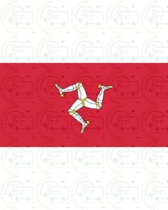 Isle on Man Flag Sticker