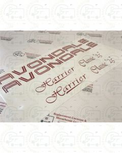 Avondale Harrier Classic 25 Set Graphics