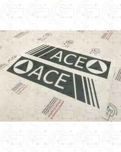 ACE Logo Rectangular Caravan Sticker