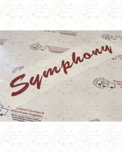 Autosleeper Symphony Caravan Graphics Decal