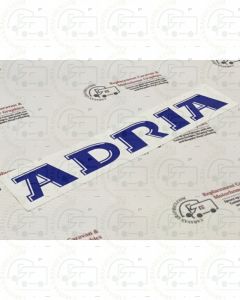 Adria line text logo sticker decal graphic