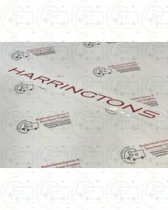 Swift Ashmere Harringtons caravan sticker