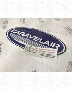 Caravelair Oval Sticker Decal Graphic