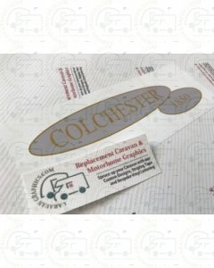 Fleetwood Colchester 1850 Graphics Decal Sticker