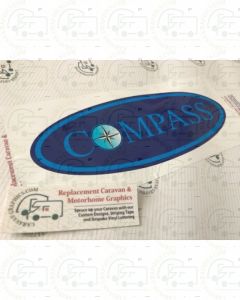 Compass Caravan Sticker