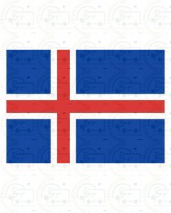 Iceland Flag Sticker