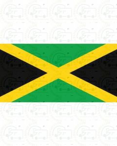 Jamaica Flag Sticker