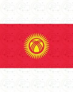Kyrgyzstan Flag Sticker