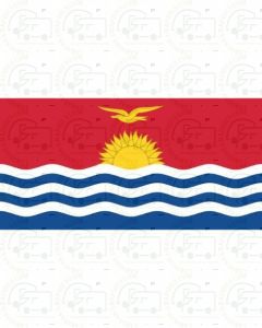 Kiribati Flag Sticker
