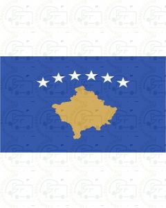 Kosovo Country Flag Sticker